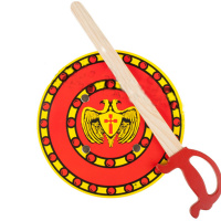 Набор оружия "Щит и меч" d-30см, L-51см дерево Y3260-15