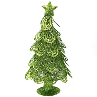 Ель настольная 30см зеленая металл Y5298-17