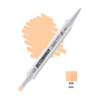 Маркер спиртовой двухсторонний "Sketchmarker" сатин SM-O74