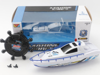 Лодка р/у, пластик 24х8см 1335076/311A9