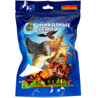 Набор животных "Ребятам о Зверятах. Дикие животные" 5шт. 23х15см ВВ3138