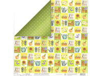 Бумага д/скрапбукинга 30.5х30.5см, PSW(190)393