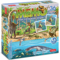 Игра настольная "Мемо. Эра динозавров" 36 карточек 36ИнМ_18432/054703