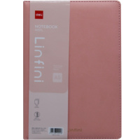 Ежедневник недатированный А5 "Linfini" 288стр. коралловый, искусственная кожа с поролоном EN157L