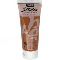 Краска акриловая 100мл сиена натуральная "Studio Acrylics" 831-036