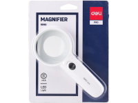 Лупа D=65мм увеличение 3,5 с подсветкой Е9098