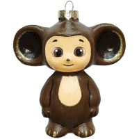 Ёлочное украшение "Чебурашка" h-9см в подарочной упаковке ФУ4-2212/1