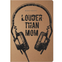 Тетрадь А5 40л клетка "Louder than mom" прошитый блок матовая ламинация 7-40-001/13