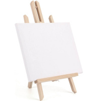 Мольберт - подставка 20х40см с холстом 23х30см, дерево Y10305-24