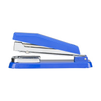 Степлер №24/6,26/6 25л глубина 100мм пластик синий E0414