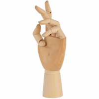 Рука высота 18см, левая, дерево MZ48030