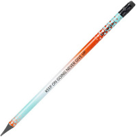 Карандаш чернографитный "Enovation" HB с ластиком, круглый, корпус ассорти EC020-HB Карандаш чернографитный "Enovation" HB с ластиком, круглый, корпус ассорти EC020-HB