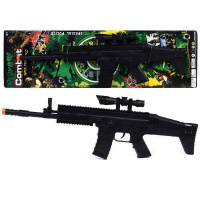 Автомат-трещотка "Спецназ" 49х15см пластик (звук) 3311-5A