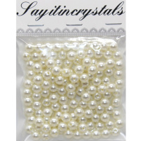 Набор бусин 13х10см, жемчуг 8мм Y9009-19