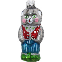 Ёлочное украшение "Котик" h-9см в подарочной упаковке ФУ4-2204