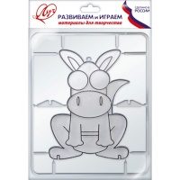 Трафарет д/витражных красок "Кенгуру" 25С 1571-08