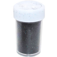 Блестки д/декор. черный 15мл Y6598-18