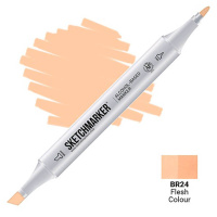 Маркер спиртовой двухсторонний "Sketchmarker" телесный SM-BR24 Маркер спиртовой двухсторонний "Sketchmarker" телесный SM-BR24