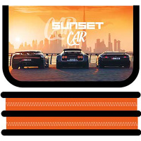 Пенал "Трио" 19x10,5х5см, прямоугольный, двухстворчатый ПО-09