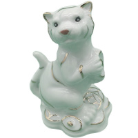 Статуэтка Тигр 10см фарфор S2105