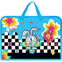 Папка с ручками 34х24,5х3см "Смешарики" пластик AMn_07061/084278