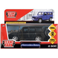 Машина "Mercedes-Benz G-Class" черная, инерционная, металл 12см (открывающиеся двери) G-СLASS-BK