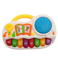 Музыкальная игрушка "Пианино" 30х20см пластик (свет, звук) 6001A/T514-D5162