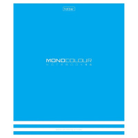 Тетрадь А5 96л клетка "Monocolour" на скобе матовая ламинация 5 дизайнов 080263