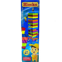 Игра "Дженга" 29,5х8х8см, 54 детали, дерево BJ5510