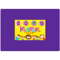 Коврик для лепки 21,5х30см пвх фиолетовый 3220-510