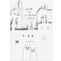 Тетрадь А5 40л клетка "Два котика" прошитый блок матовая ламинация 7-40-001/05