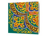 Салфетка 33х33мм 1шт Восточный узор трехслойная 1004058