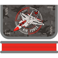 Пенал "Air force" 19х11,5х3,5см прямоуголный, одностворчатый, с откидной планкой ПО-04