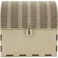 Заготовка для декорирования Сундук №2 11*9*11см фанера 3мм 890010