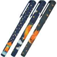 Ручка шариковая "DreamWrite. Лисята" 0,7мм синяя, в футляре, 3 вида 20-0264/01