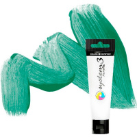 Краска акриловая 59мл зелёный Хукера туба System 3 129059352