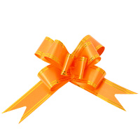 Бант-бабочка 9см 1шт оранж. 586ор