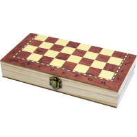 Шахматы, шашки, нарды 3 в 1, 24х24см магнитные Y7159-18