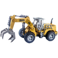 Экскаватор р/у 26х9х10см (свет), пластик SLGC26-3A/2000385