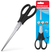 Ножницы 19см "Standart" сталь, ручки пластик 21881