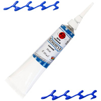 Контур акриловый д/ткани 20мл синий 0709051