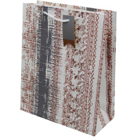 Пакет подарочный "Микс" 26х32х12см 4 вида SK2411