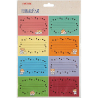 Наклейки для информации 5,6х8,5см "Space dog" 8шт 8004143