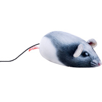 Крыса Катя 20см серая KRUS0