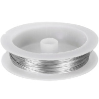 Проволока 0,4ммх50м, серебро алюминий XC2385