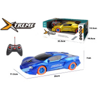 Машина р/у "Экстрим" 25х11,5х7см пластик (свет) 2 цвета 2135721/2618-108