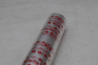 Пленка упаковочная 70см х 10м прозрачная 23мкм "Сердца" 11429-24