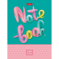 Бизнес-блокнот А6 160л "Note Book" клетка 7БЦ глянцевая ламинация 160ББ6В1_25075