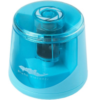 Точилка электрическая 1 отв. "Primavera" 74х74х74мм пластик, с контейнером, 4 цвета 35-0078