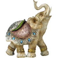 Сувенир "Слон" 17х16см полистоун Y10364-24